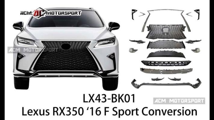 Lexus rx350 2016 f sport conversion