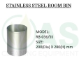 STAINLESS STEEL ROOM BIN Stainless Steel Bins and Receptacles