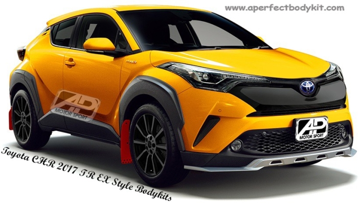 Toyota CHR 2017 TR EX Style Bodykits 