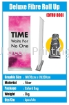 Deluxe Fibre Roll Up - DFRU 800 Roll Up Stand Model Banner Inkjet