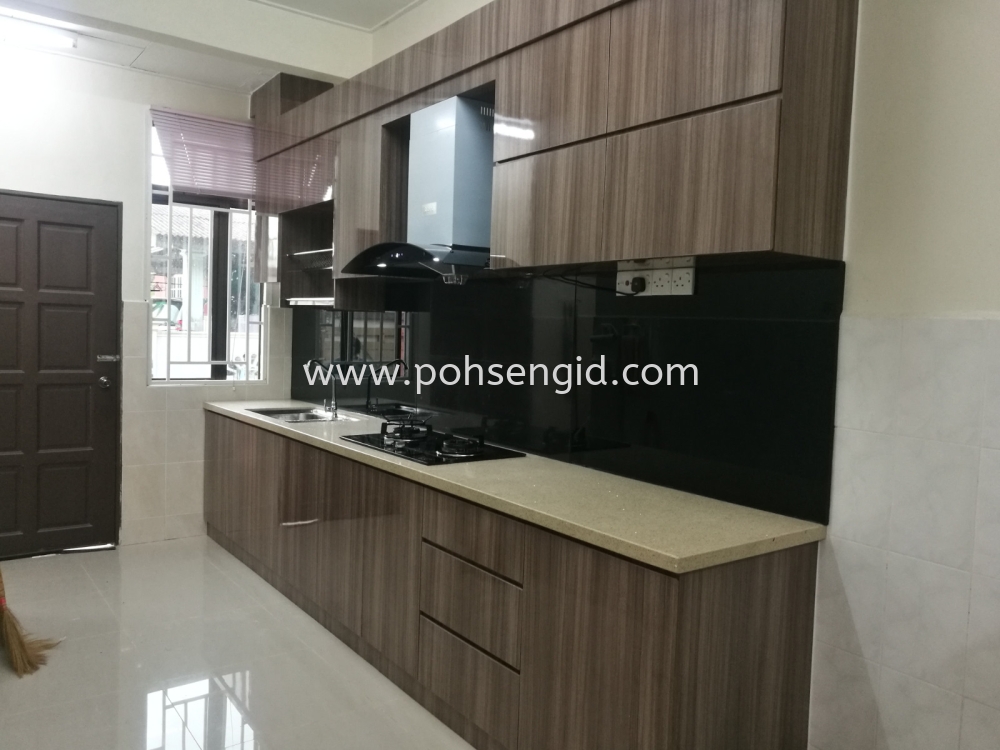 Solid Ply Laminate Kitchen Cabinet Gadong Jaya Kitchen Renovation