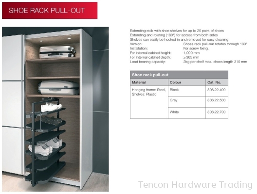 Shoe Rack Pull Out