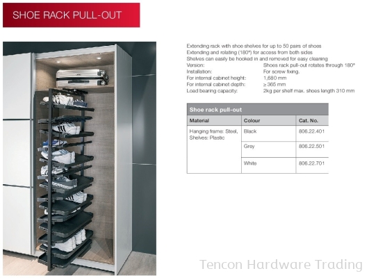 Shoe Rack Pull Out