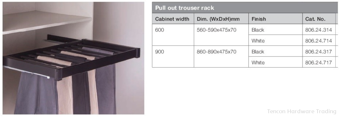 Pull Out Trouser Rack