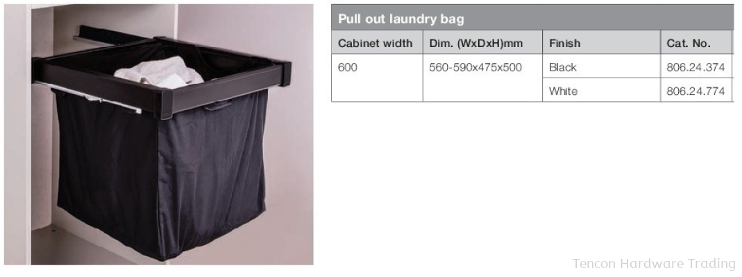 Pull Out Laundry Bag