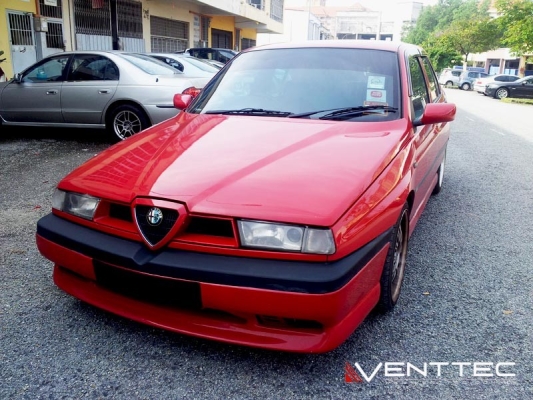 ALFA ROMEO 155 venttec door visor 