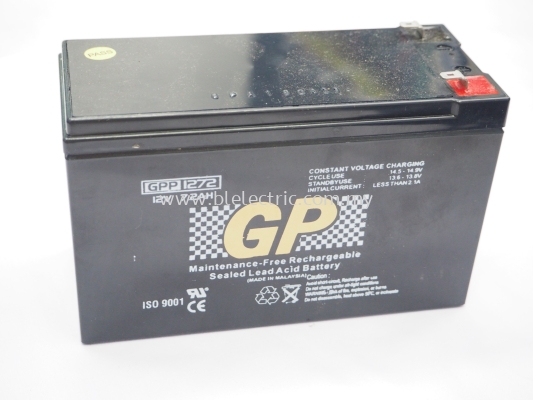 GP 12v 7.2AH Battery