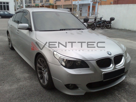 BMW 5-SERIES E60 venttec door visor