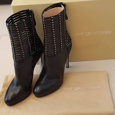 Brand New Sergio Rossi Gladiator Boots