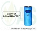 ENERGY 50 C/W ASHTRAY TOP General Bins Bins and Receptacles