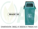 MAGIC 50 General Bins Bins and Receptacles