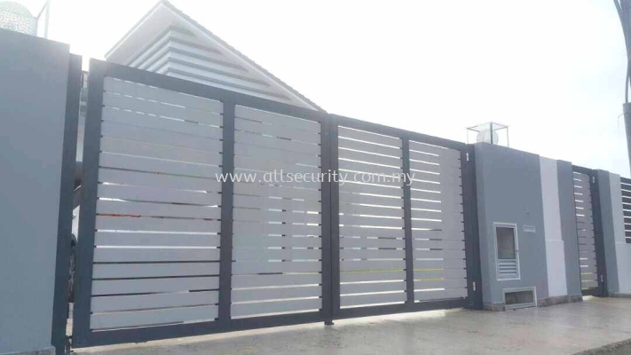 ALUMINIUM SWING GATE 196" X 84"