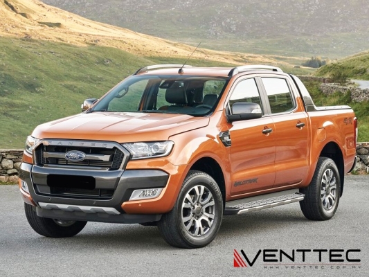 FORD RANGER (T6) (4 = 100MM) venttec door visor