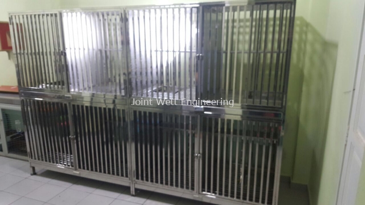 Stainless Steel Dog Cage