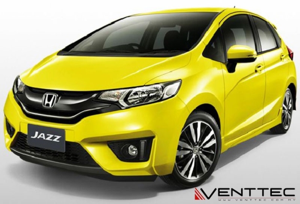 HONDA JAZZ / FIT (4 = 100MM) venttec door visor