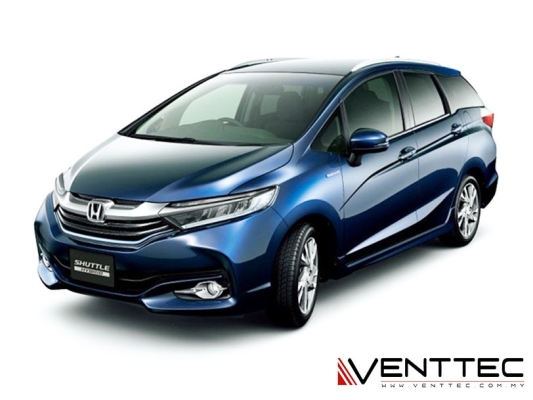 HONDA SHUTTLE (4 = 100MM) venttec door visor