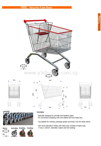 16098-Trolley160Liter Shopping 