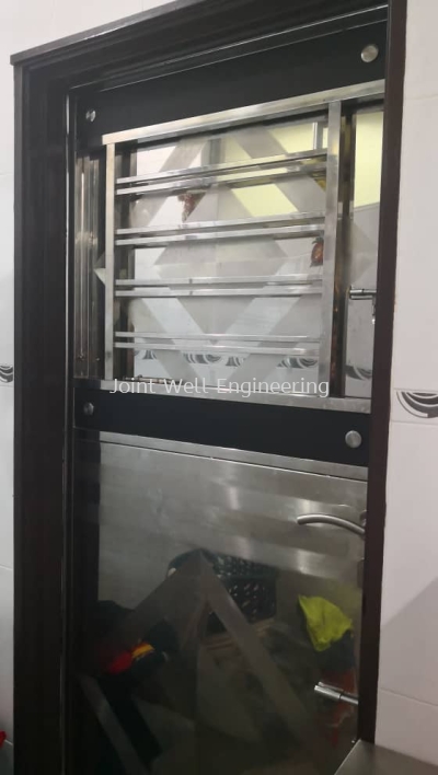 Steel Safety Door Kitchen