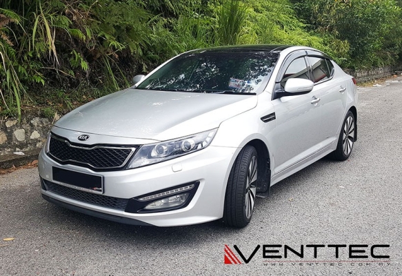 KIA OPTIMA K5 venttec door visor