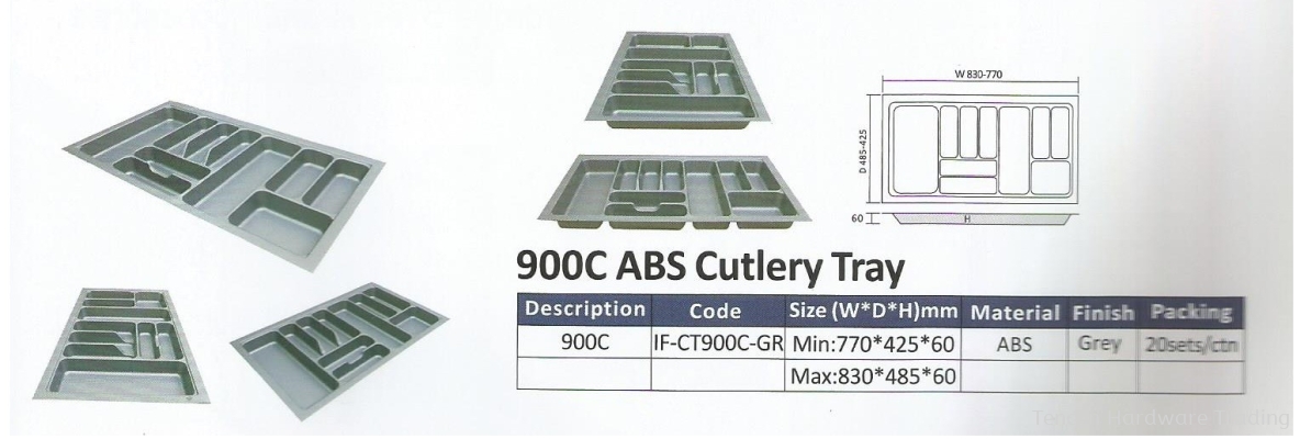 ABS Cutlery Tray