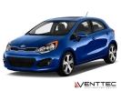 KIA RIO / PRIDE / K2 HATCHBACK (4 = 100MM) venttec door visor Rio 2013 Kia