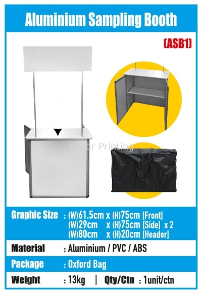 Aluminium Sampling Booth - ASB1