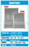 Snap Frame LED Lightbox Display Banner Inkjet