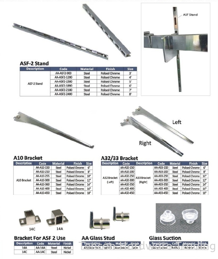 AA System AA System eTen Furniture Hardware