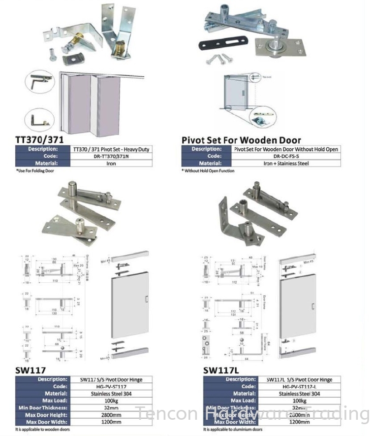 Roller & Accessories Roller & Accessories eTen Furniture Hardware