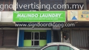 Malindo Laundry GI METAL SIGNAGE