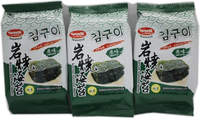 Yoroshii Korean Seaweed Sheets (5g)