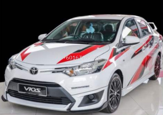 2014 2015 2016 2017 2018 Toyota vios bodykit sportivo new set 