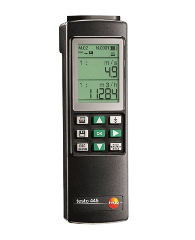 Testo 445 - Climate Measuring Instrument, Order-Nr. 0560 4450