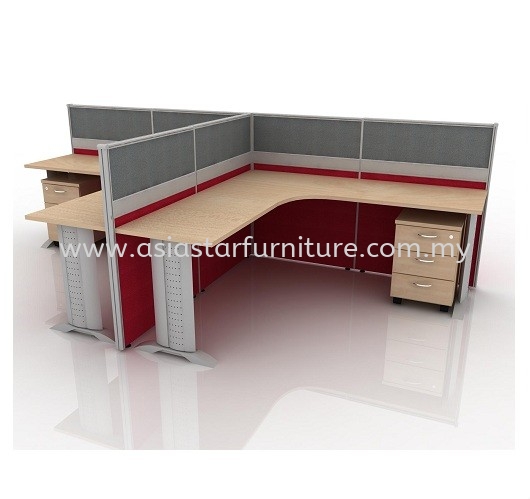 2 PARTITION PEJABAT/STESEN KERJA WORKSTATION 8 - Partition Workstation Bandar Bukit Raja | Partition Workstation Bandar Bukit Tinggi | Partition Workstation Selayang | Partition Workstation Rawang