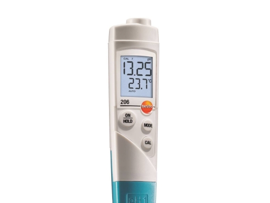 testo 206-pH1 - pH / Temperature Measuring Instrument for Liquids