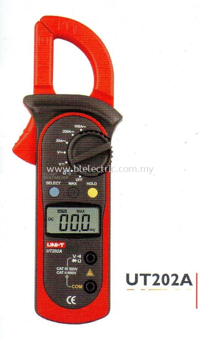 Uni-T UT202A Digital Clamp Multimeter