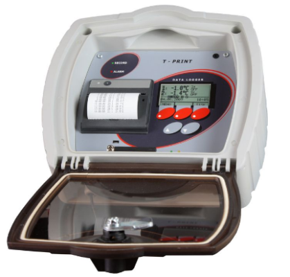 T-PRINT - temperature recorder with printer for semi-trailer