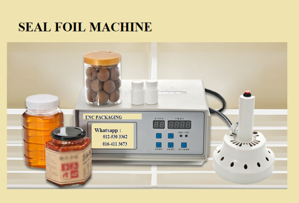 Seal foil machine