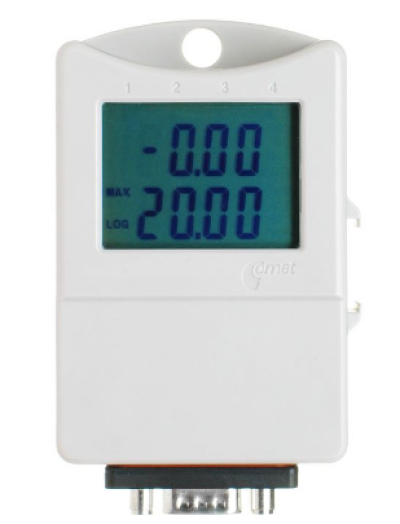 Dual channel 0-20mA current datalogger with display AllCometData Loggers