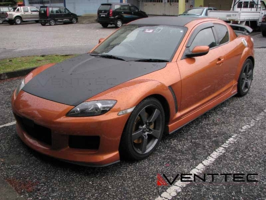 MAZDA RX-8 VENTTEC DOOR VISOR