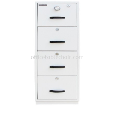 FIRE RESISTANT CABINET 4 DRAWER (INDIVIDUAL LOCKING) SAND BEIGE COLOR
