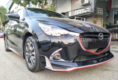 MAZDA 2 SEDAN 2015 CUSTOMIZED DRIVE 68 BODYKIT