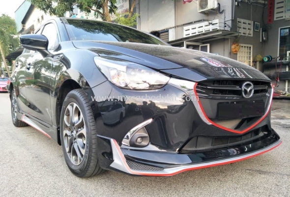 MAZDA 2 SEDAN 2015 CUSTOMIZED DRIVE 68 BODYKIT