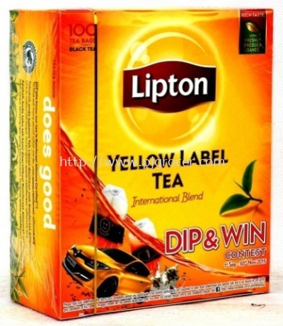 Lipton Tea Bag 2gm X 100's