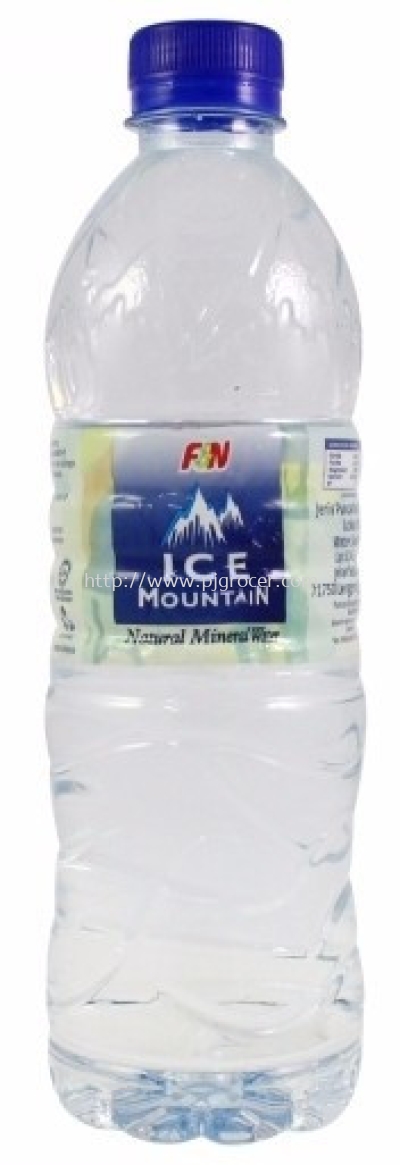 F&N Ice Mountain Mineral Water 600ml