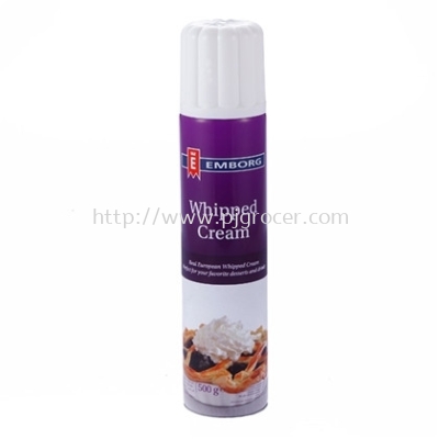 Emborg Whipped Cream (Aerosol) 500gm