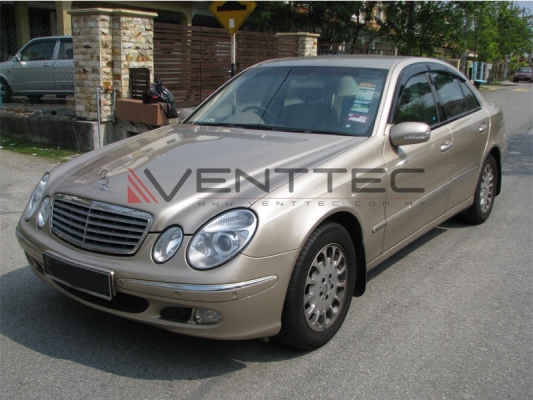 MERCEDES E-CLASS W211 SEDAN VENTTEC DOOR VISOR