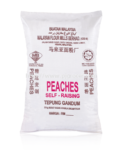 Peaches Self Raisin Flour 25kg