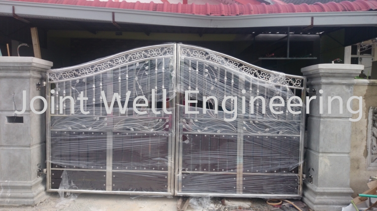 S Shape Main Gate S Shape Top Head Gate Stainless Steel Main Gate