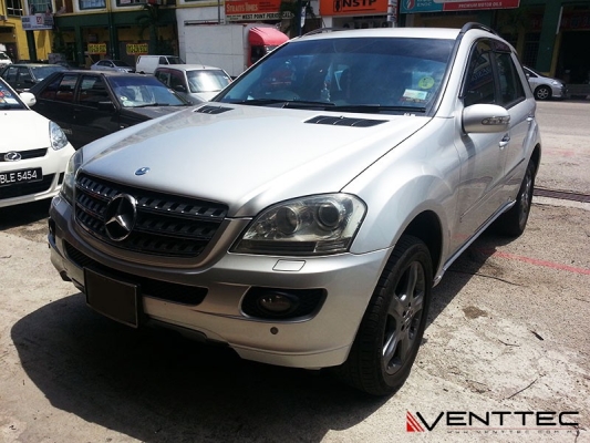 MERCEDES M-CLASS W164 venttec door visor